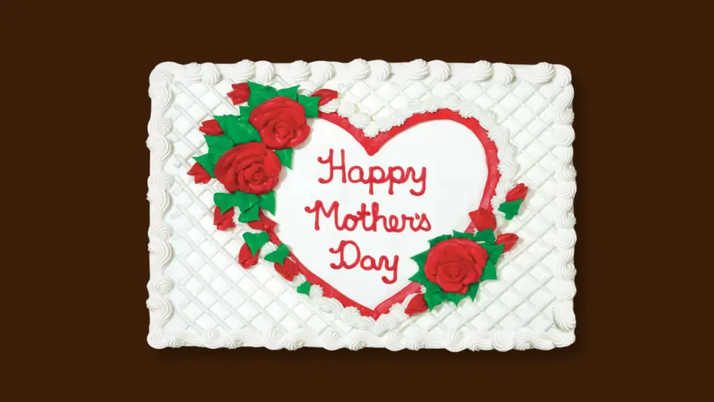mother's Day cake at Costco