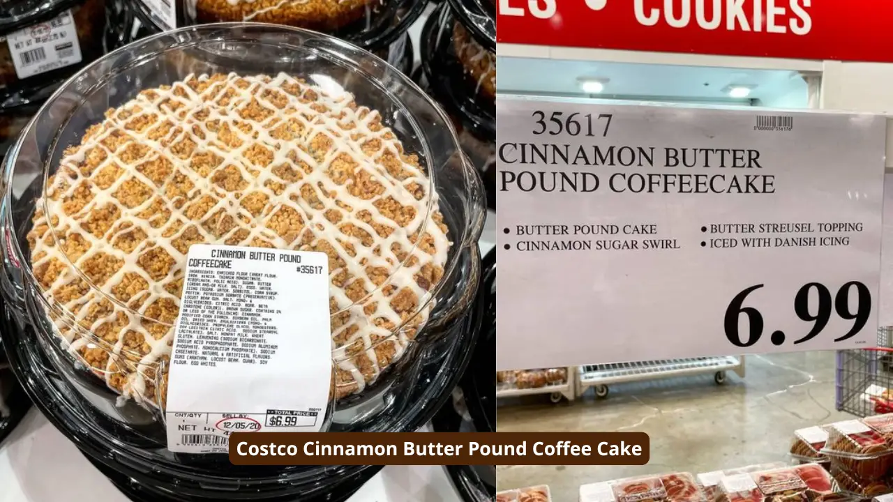 Costco Cinnamon Butter Pound Coffee Cake