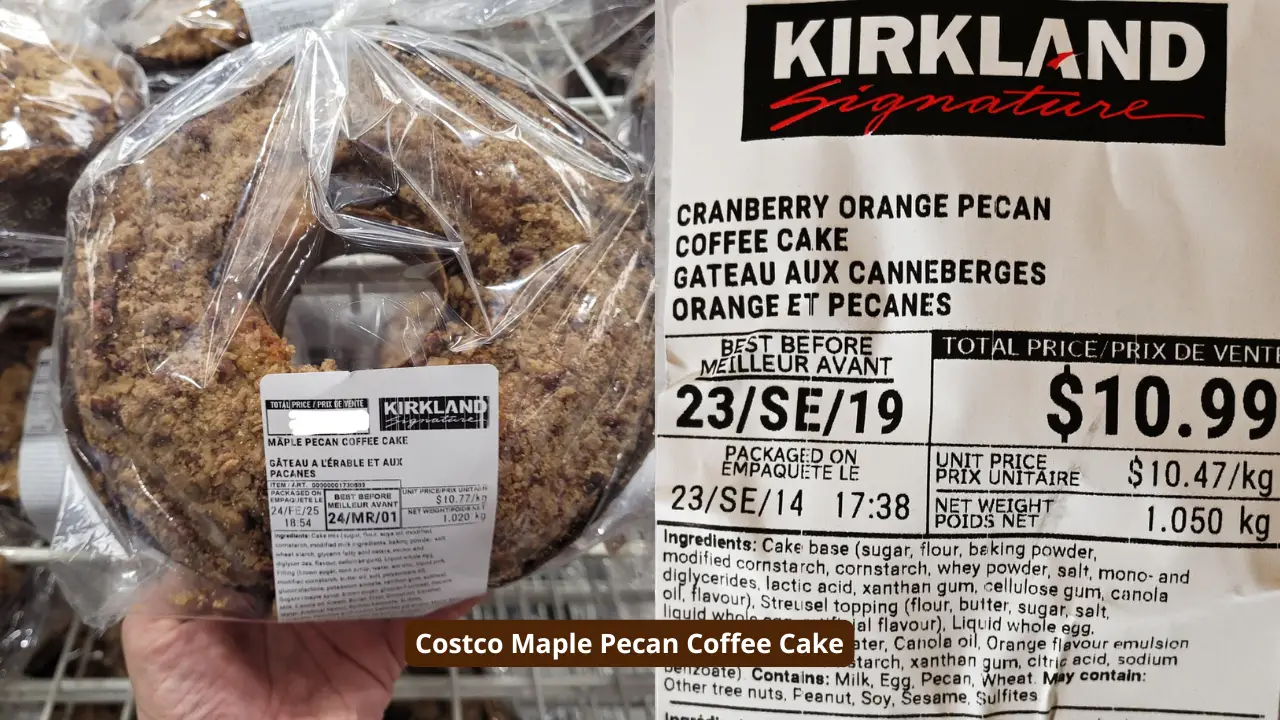 Costco Maple Pecan Coffee Cake