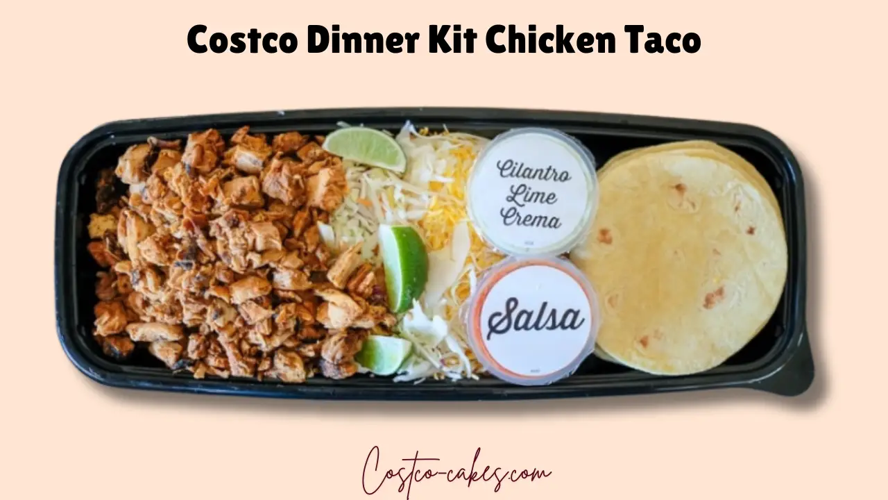 Costco Dinner Kit Chicken Tacos