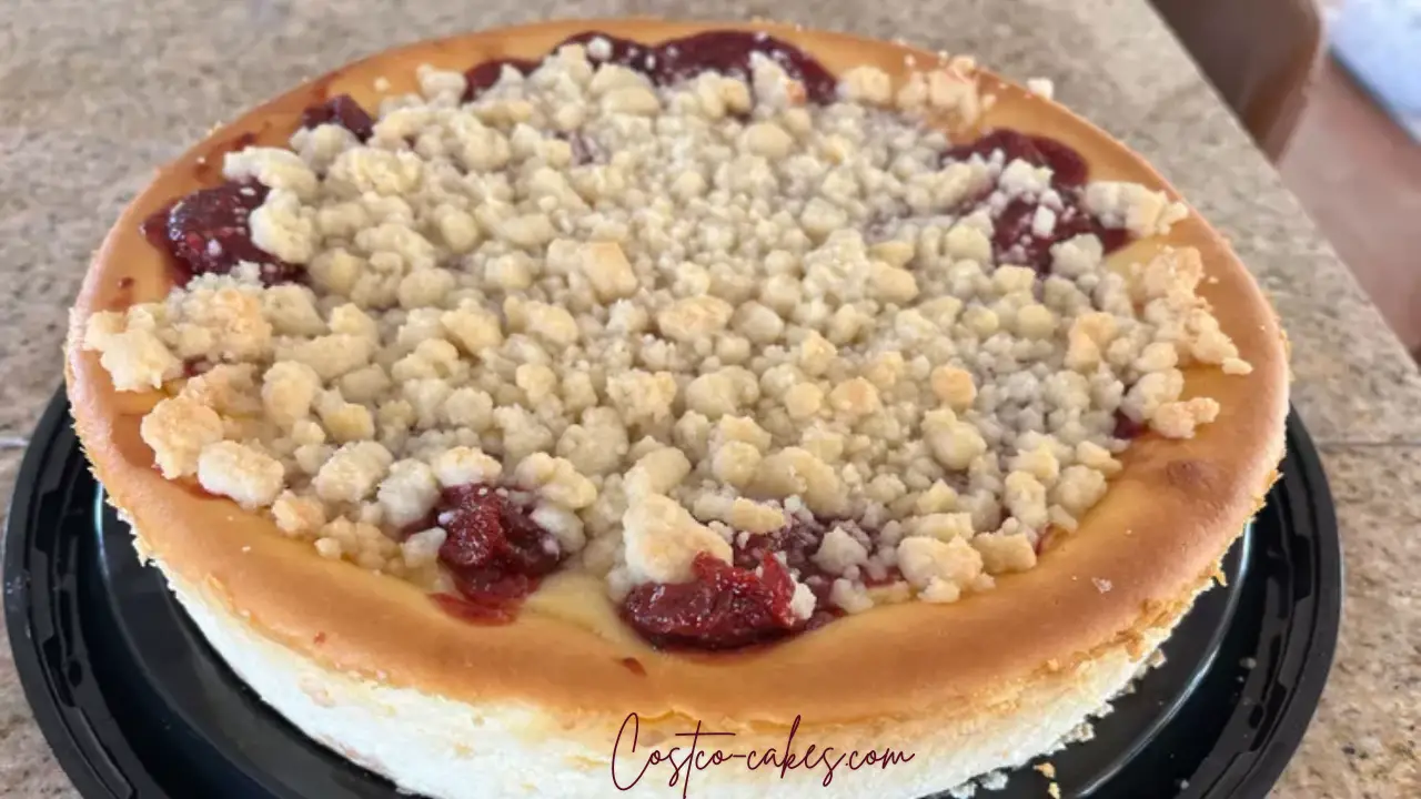 Kirkland Signature Strawberry Streusel Cheesecake